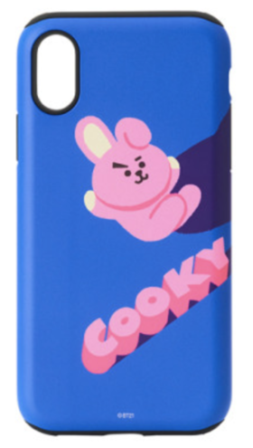 韩国 可爱Line Friends iPhone X-BT21 COOKY防撞手机壳JPY带授权招加盟代理