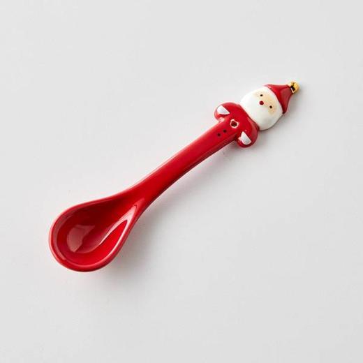 [现代住宅] 新款  韩国 假日玩具 圣诞 雪人茶匙  陶瓷茶匙JPY带授权招加盟代理 商品图2