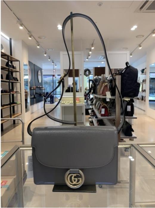 奥莱Gucci小号皮革单肩包（589474 1DB0G 1275）JPY带授权招加盟代理 商品图0