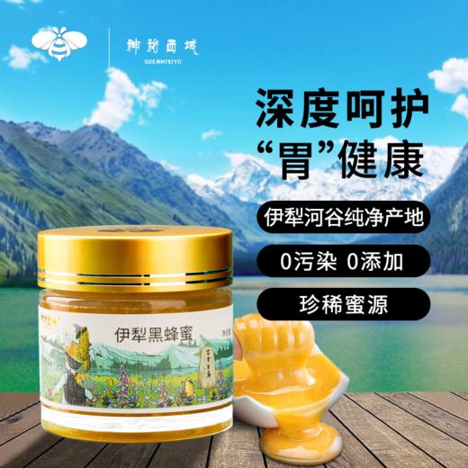 【常州馆】神秘西域新疆高海拔黑蜂蜜土蜂蜜纯正农家自产天然野百花蜜248g 商品图3
