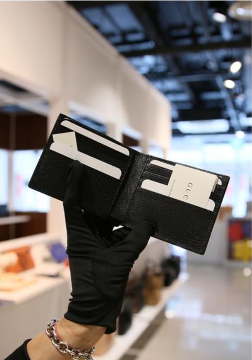 奥莱GUCCI古驰条纹男士钱包（408827 CWGRN 1094）JPY带授权招加盟代理 商品图4