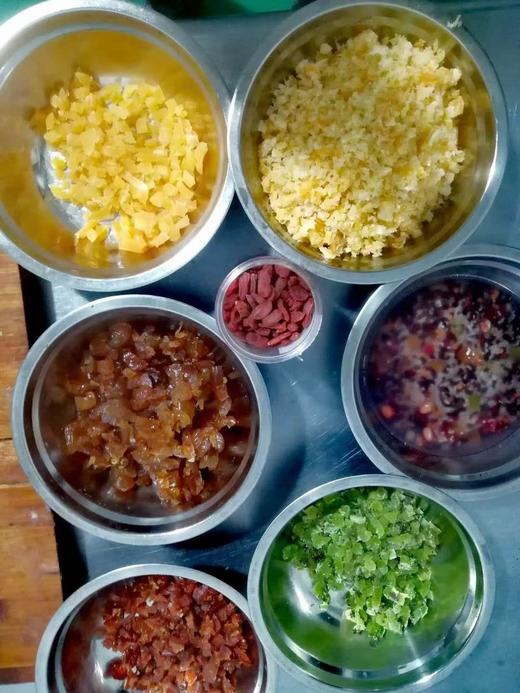 彭家老屋手工果饭 果味香甜 糯而不腻 泰国糯米制作 内含红枣，橘饼，猪油，胡椒粉 商品图3