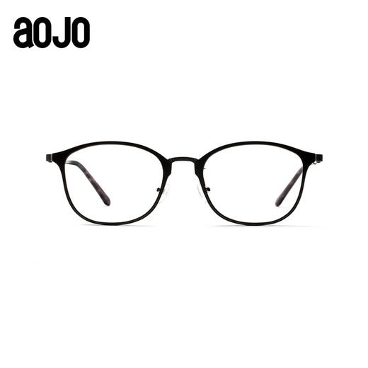 aojo 眼镜框经典系列复古圆框文艺镜架可配近视眼镜女 JAUH20023C02 商品图0