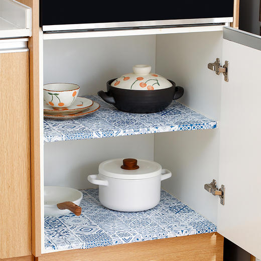 FaSoLa 耐高温防油贴纸 厨房自粘防水防油污灶台墙纸台面橱柜壁纸 商品图5