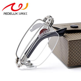 夕阳红老花镜折叠便携式半框男女老光眼镜正品保障5100