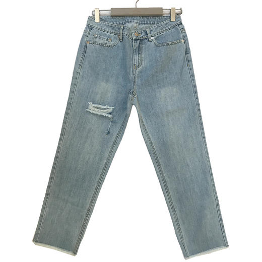 oldcolour休闲破洞牛仔裤GM11113617 商品图0