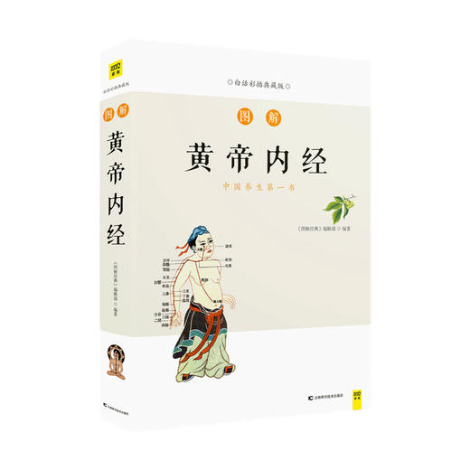 图解黄帝内经 300幅手绘插画250张示意图表用一目了然的示意图解释中医经典内涵 商品图1