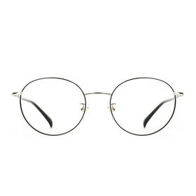 aojo 眼镜框经典系列复古圆框文艺镜架可配近视眼镜女 JACLS0030C03