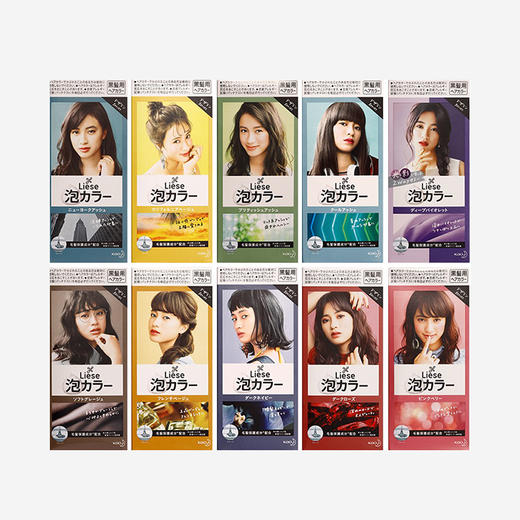 日本 KAO花王 Prettia泡泡沫染发剂 商品图13