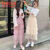 韩都衣舍2021夏装新款韩版学生网纱仙女裙蛋糕裙半身裙OM90551璎 商品缩略图1