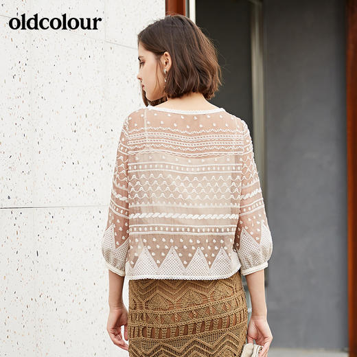 oldcolour中袖套头衫M13012461 商品图1