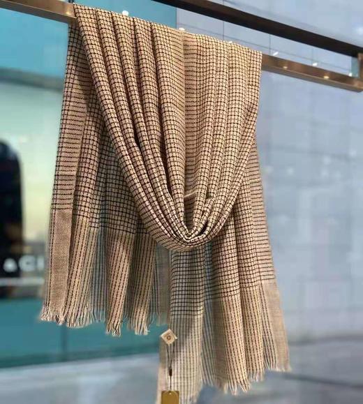 优品堂《思维空间》精品羊毛围巾披肩 商品图0