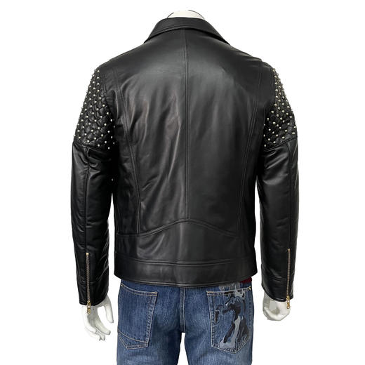 Marco Azzali机车款皮棉服 L3906200 商品图1