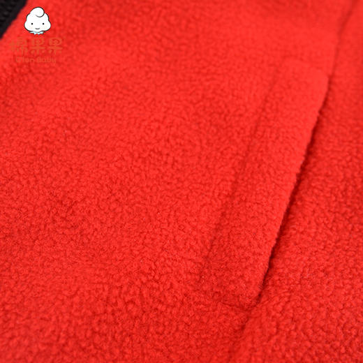 棉果果春秋季男童摇粒绒双面穿马夹M112171421086 商品图4