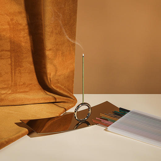 DAILY LAB 原创设计轻奢国潮时辰系列一刻香插轻奢饰品家居香薰香座线香创意摆件 商品图4