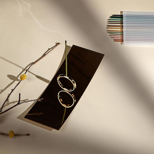 DAILY LAB 原创设计轻奢国潮时辰系列一刻香插轻奢饰品家居香薰香座线香创意摆件 商品图2