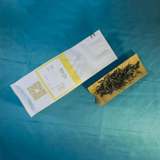 白茶 裕荣香 2019年白牡丹原料 黄色简装 60g 商品图1