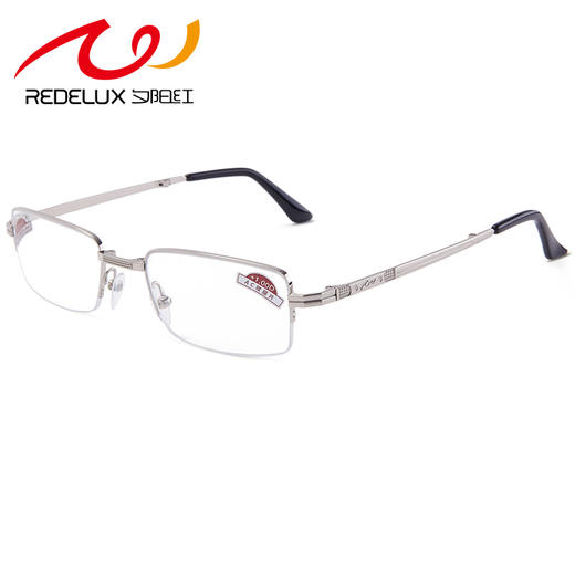 夕阳红老花镜折叠便携式半框男女老光眼镜正品保障5100 商品图2