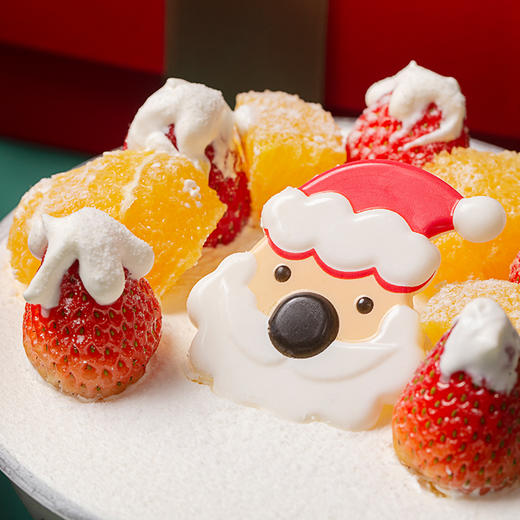 2人拼团35元|圣诞主题分享蛋糕圣诞水晶球 商品图3