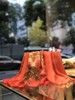 优品堂“如花似锦”桑蚕丝喷绘真丝巾长围巾 商品缩略图3