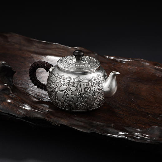 泡茶银壶足银999茶壶茶具 商品图1