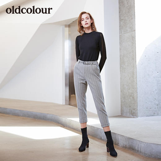 oldcolour冬季新品商场同款休闲裤女BM41073040 商品图4