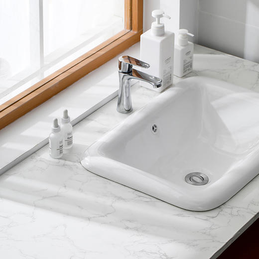 FaSoLa 耐高温防油贴纸 厨房自粘防水防油污灶台墙纸台面橱柜壁纸 商品图3