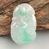 派瑞翡翠 翡翠挂件 糯种 飘绿花 商品缩略图1