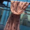 优品堂“蝶影空间”桑蚕丝真丝巾刺绣长围巾 商品缩略图10