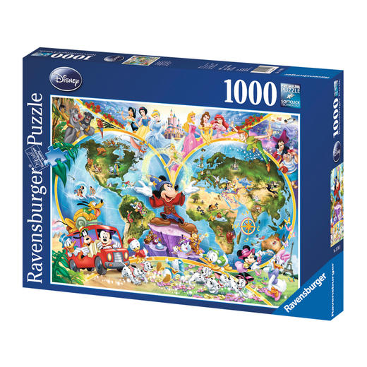 Ravensburger拼图 平面拼图1000片哈利波特人物集RAVC151707 商品图1