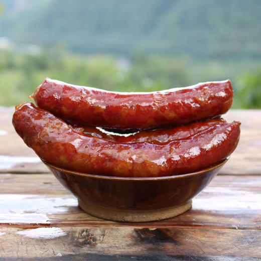 四川烟熏后腿腊肉/香肠 农家手工腌制 腊香浓郁 瘦多肥少