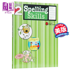 【中商原版】Flash Kids拼写技能二年级英文原版Spelling Skills Grade 2 辅导练习册