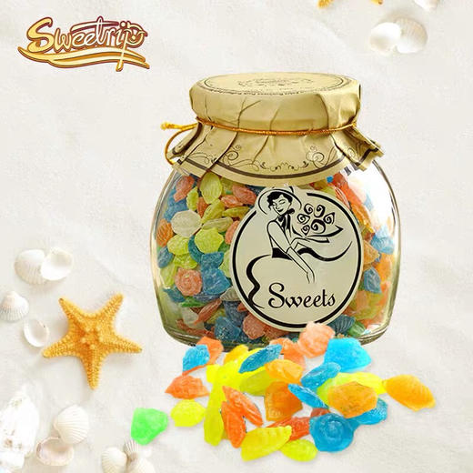 西班牙-1886原瓶进口玻璃瓶草莓什锦糖硬糖150g-会员6折 商品图2