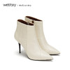 westory2020春新款细高跟时装短靴女鞋 两色可选 W29DS80001 商品缩略图1