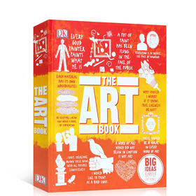 【艺术百科】DK    The Art Book: Big Ideas Simply Explained DK人类的思想百科丛书系列 全彩铜版纸精装进口英语科普读物书籍
