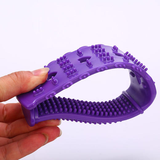 经络拍养生拍保敲打捶背小神器健身锤硅胶按摩器拍痧板按摩棒养生 商品图7