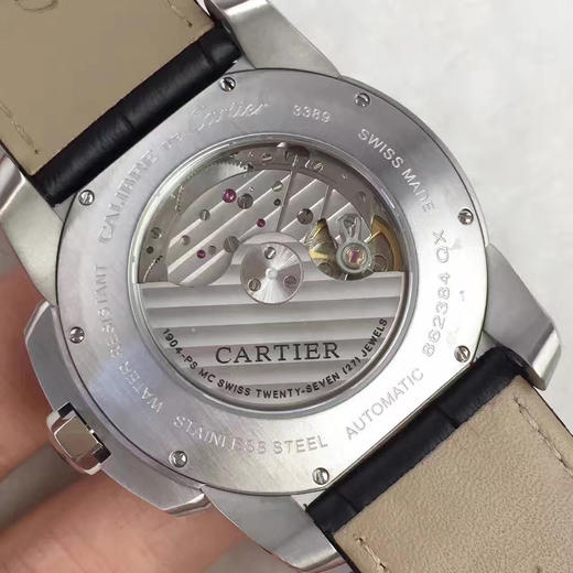 JF精品 卡地亚卡历博、升级版 强势推出！1比1原装开模 搭载复制原版1904-PS MC机芯 双面电透膜蓝宝石水晶玻璃 日历盘字体和原版一致，壳套做工精致！绝对是精品中的精品！ 商品图8
