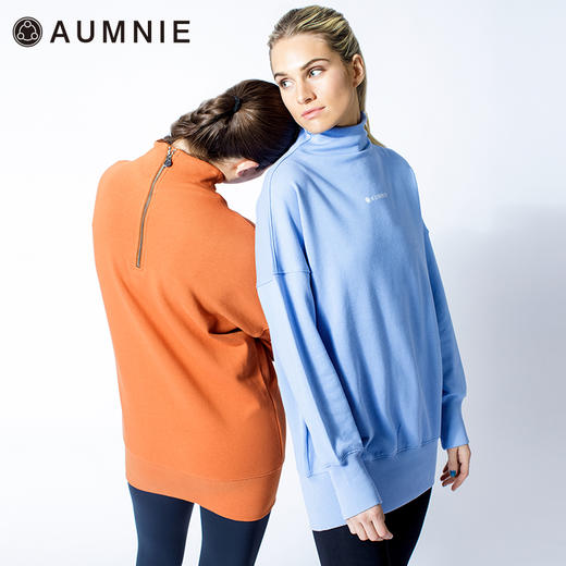 全配色  | 长后拉链LOGO卫衣 LONG SWEATSHIRT 秋冬运动休闲罩衫 商品图6