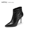 westory2020春新款细高跟时装短靴女鞋 两色可选 W29DS80001 商品缩略图3