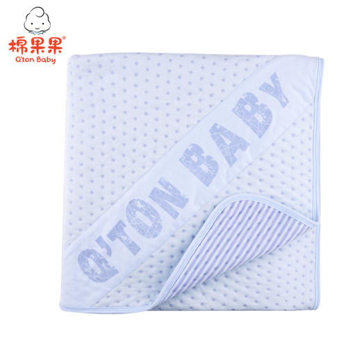 棉果果春秋款内衣男童女童空气层毯子100x120cmM105552621024 商品图1