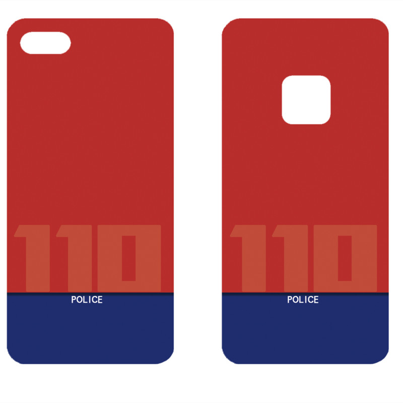 #红蓝系列#手机壳定制（拍下请备注机型，谢谢！）