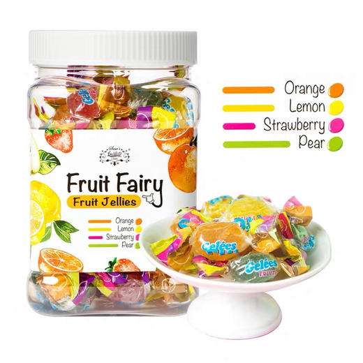 意大利原装进口-莎莎的店什锦味果汁软糖/糖果瓶装258g-会员6折-盒装165g无参考图片 商品图3