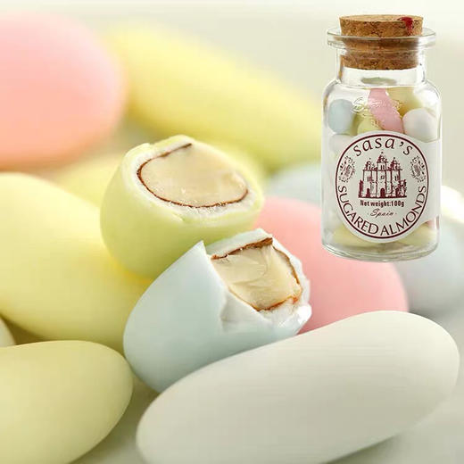 西班牙原装进口-莎莎的店1886石子形水果软糖100g玻璃瓶灌装石头糖-会员6折 商品图4