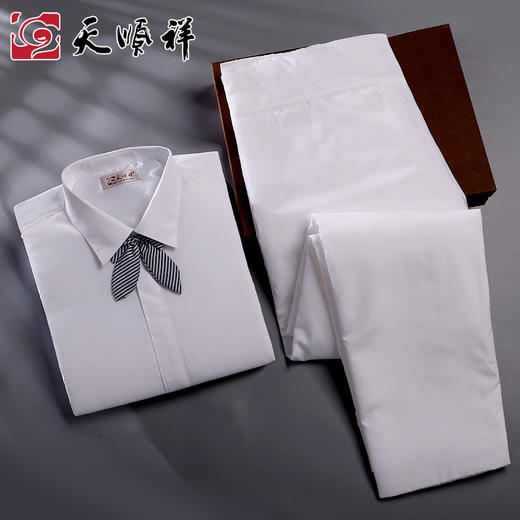 天福-加棉衬衣衬裤领结 女款 商品图0