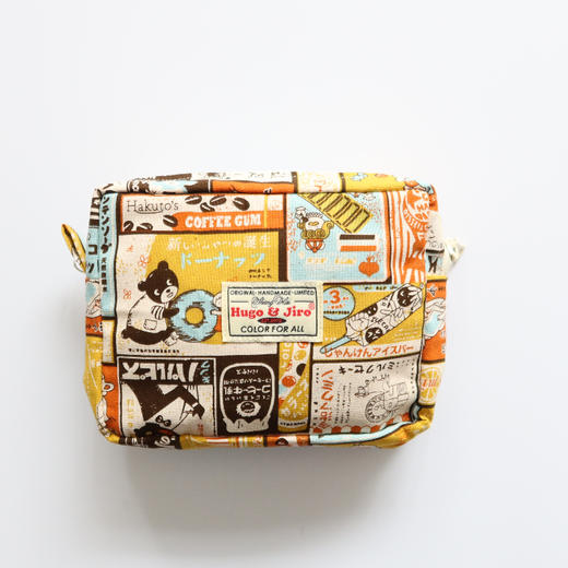 HUJI祤集Motley收纳包插画日式标签四号 商品图2