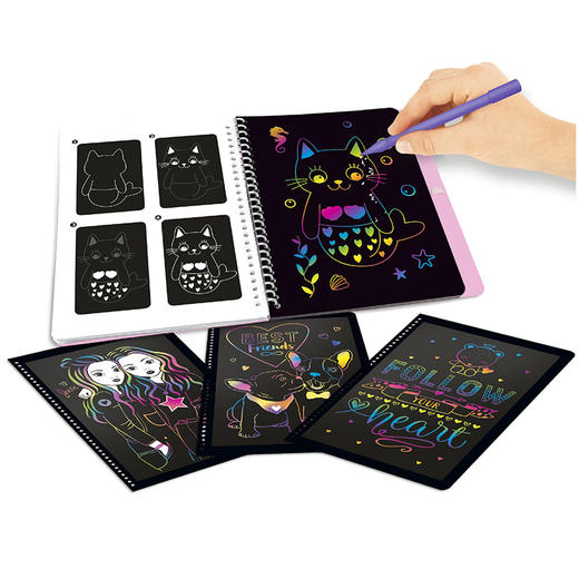 TOPMODELTOPMODEL魔术刮刮书0410707 商品图1