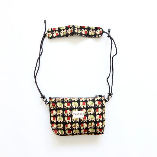 HUJI祤集pieton斜挎包插画小象小象 商品图2