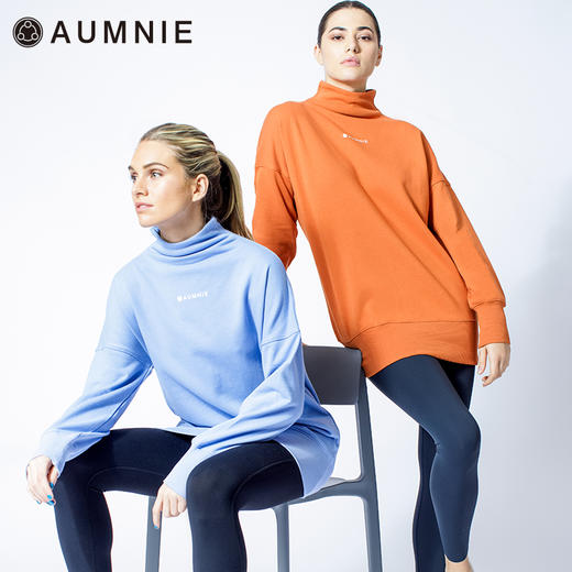 全配色  | 长后拉链LOGO卫衣 LONG SWEATSHIRT 秋冬运动休闲罩衫 商品图7