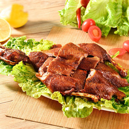 【门店同款】精品香酥鸭/香辣鸭450g（±50g） 现做现发锁鲜整鸭休闲熟食小吃食品 商品图8