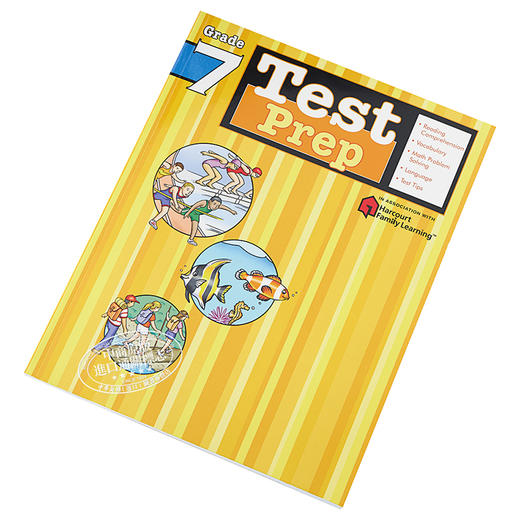 【中商原版】Flash Kids预测卷 7年级 英文原版 Test Prep Grade 7 练习册 商品图2